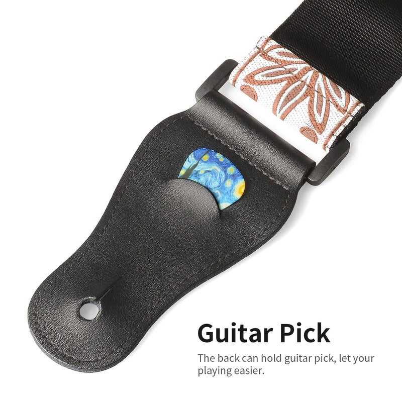 BestSounds 12 Pack Celluloid Medium Guitar Picks, Van Gogh 0.71mm Picks in a Box - Unique Guitar Gift For Bass, Electric & Acoustic Guitars.Best Gift for Men Women Guitarist - Image 5
